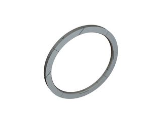 Bague d'usure 4-tlg Ø918x47-52 pour Adelmann Umwelt GmbH 