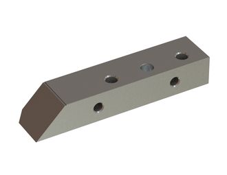 Base holder right 169x38.6x28 for Holzmag | Metso 