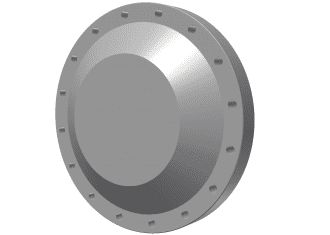 Bearing cover for Vecoplan LLC (Retech) Vecoplan VAZ 160/200