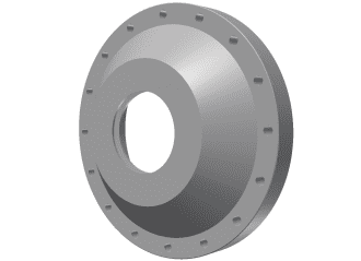 Bearing cover open for Vecoplan LLC (Retech) Vecoplan VVZ 250 Hurricane