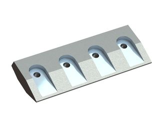 Clamping bar externally 423x170x48 for Vecoplan LLC (Retech) 