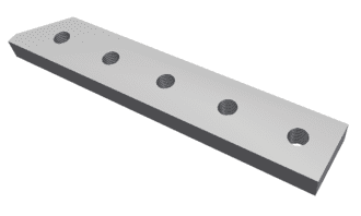 Clamping bar for Vecoplan LLC (Retech) 