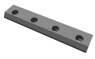 Clamping bar kit 6-piece for Vecoplan Vecoplan VAZ