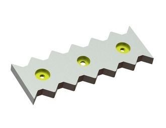 Counter knife 414x117x28 Eco Line for Vecoplan 