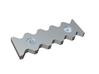 Counter knife 550x175x38 Eco Line for Vecoplan LLC (Retech) 