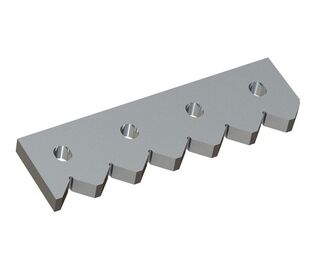 Counter knife externally 427x123x28 for Vecoplan LLC (Retech) 