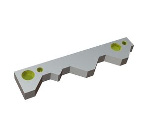 Counter knife left 367x75x29 Eco Line for Vecoplan LLC (Retech) Vecoplan VVZ 210 Hurricane