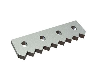 Counter knife middle 389x116x28 Premium Line for Vecoplan LLC (Retech) 