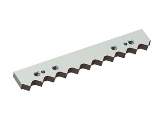 Counter knife middle 394x60x20 Premium Line for UNTHA America 