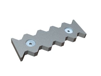 Counter knife middle externally 476x155x38 for Vecoplan LLC (Retech) 