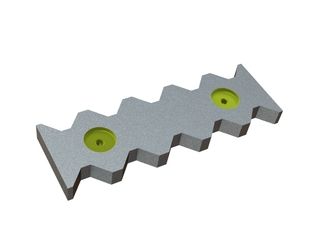 Counter knife middle externally 476x155x38 for Vecoplan Vecoplan VEZ