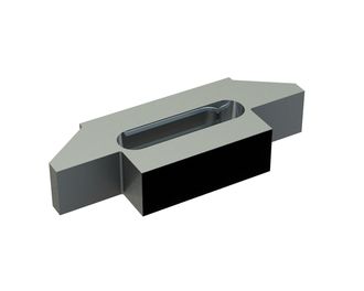 Counter knife outside 218x80x40 Premium Line for Eldan HPG 165