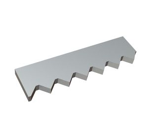 Counter knife outside 422x115x25 Premium Line for Vecoplan LLC (Retech) 