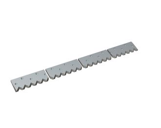 Counter knife 4-parts 1790x178x30 Premium Line for Vecoplan Vecoplan VAZ