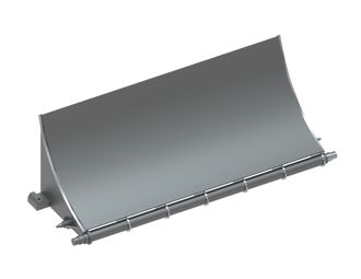 debris flap pivotable 2920 wide for WEIMA America Inc. 