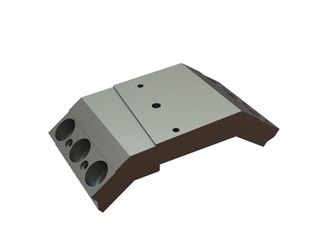 Fastening plate for knife holder type 7 K11 (ML15) for Lindner Recyclingtech Lindner Komet 1100 (A)