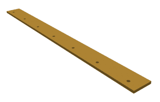 Guide rail ram for Vecoplan LLC (Retech) Vecoplan VAZ 160/200