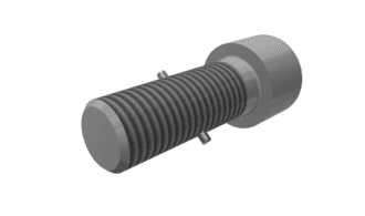 M20x55 Special screw with dowel pin 8.8 for Vecoplan LLC (Retech) 