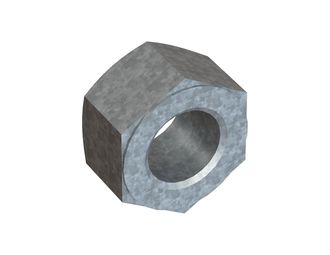 M24 hexagon nut 10, DIN 934/ISO 4032 