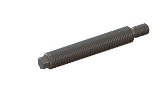 M36/M24x256 threaded rod for Vecoplan Vecoplan VEZ