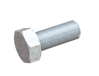 M8x20 Hexagonal screw 8.8 