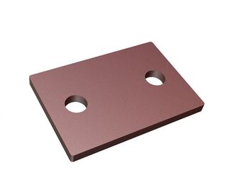 Piastra di serra pour lame de stator114x79x8 pour 