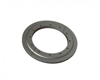 Ring left rotor protection 2-parts Ø598x36 for Vecoplan LLC (Retech) Vecoplan VAZ 160/200