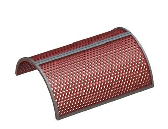 Screen basket 2-piece 805 wide, sheet thickness 