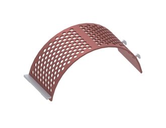 Screen basket 398 wide, sheet thickness t=15 