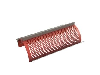 Screen basket 594 wide, sheet thickness t=5 for WEIMA America Inc. 