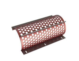 Screen basket 594 wide, sheet thickness t=5 for WEIMA America Inc. 