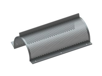 Screen basket 594 wide, sheet thickness t=5 for WEIMA America Inc. 