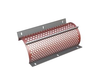 Screen basket 594 wide, sheet thickness t=5 for WEIMA America Inc. 