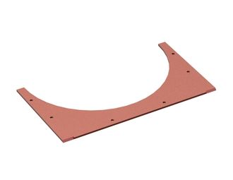 Wear plate bottom 885x500x10 for Artech Recyclingtechnik GmbH 