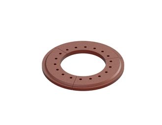 Wear ring rotor 3-piece kit, Hardox for Vecoplan Vecoplan VEZ