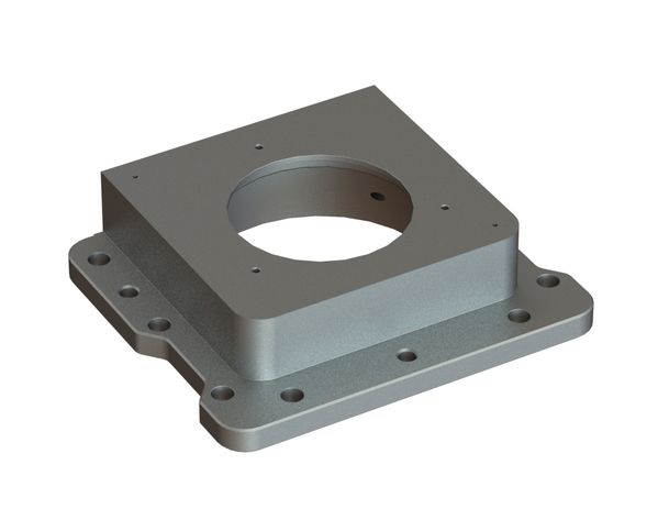 Bearing housing HNDE 410x354x98 for Lindner Recyclingtech 