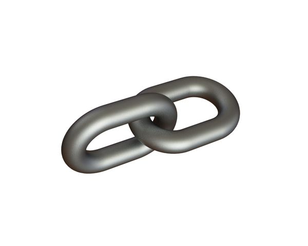 Chain with two links Ø 36mm for MeWa | Ehehalt | Andritz MeWa | THM Recycling 