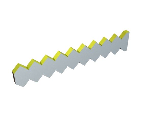 Contre-lame à droite/gauche 693x134x28 Eco Line per Herbold Meckesheim GmbH 