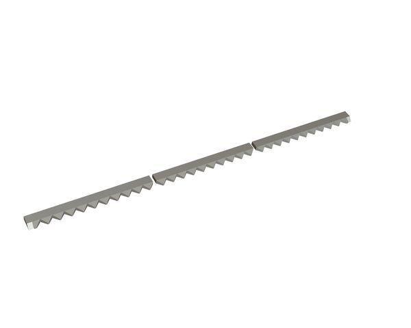 Counter knife 3-parts 2048x78x25 Premium Line for Vecoplan LLC (Retech) Vecoplan VAZ 220/200