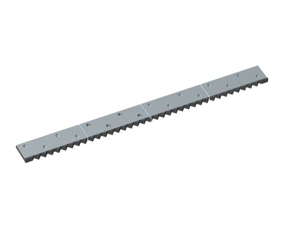 Counter knife 4-piece 1988x163x38/25 Premium Line for Zeno Zerkleinerungsmaschinen 