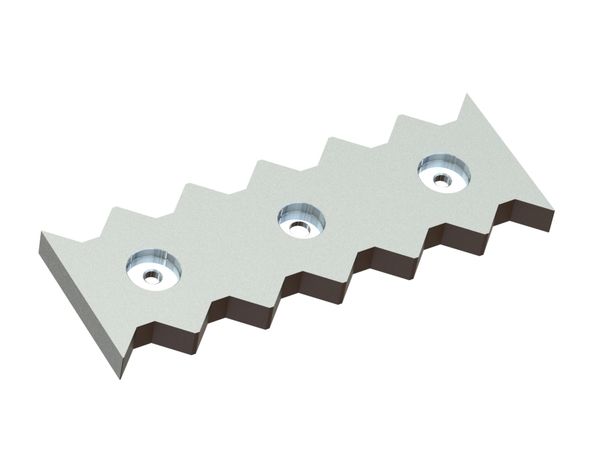 Counter knife 414x117x28 Premium Line for Vecoplan 