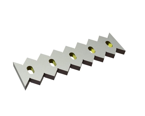 Counter knife 500x136x27 Eco line for Lindner Recyclingtech 