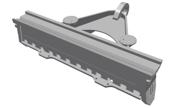 Counter knife bar for Vecoplan LLC (Retech) 