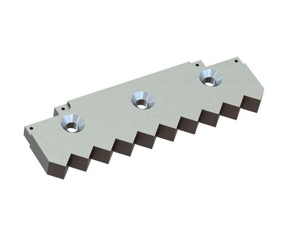 Counter knife internal 349x105x28 Premium Line for WEIMA America Inc. Weima WLK 1500