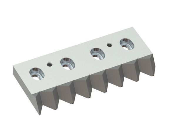 Counter knife left 327x137x35 Premium Line for Vecoplan LLC (Retech) 