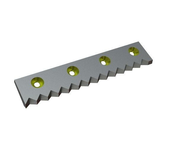 Counter knife left side 474x99x30 Eco Line for WEIMA America Inc. 