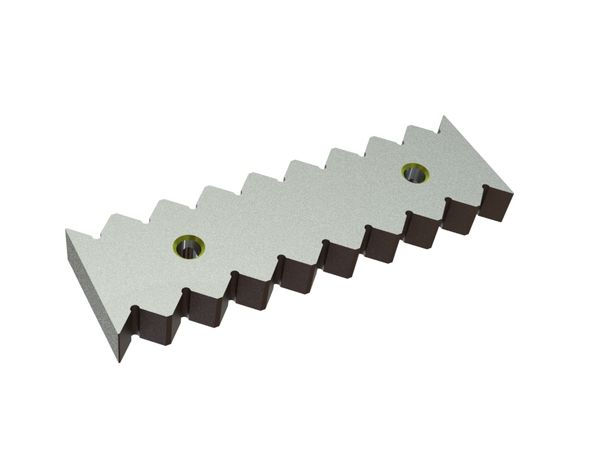 Counter knife middle 261x77x27 Eco Line for Lindner Recyclingtech 