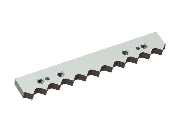 Counter knife middle 394x60x20 Premium Line for UNTHA America 