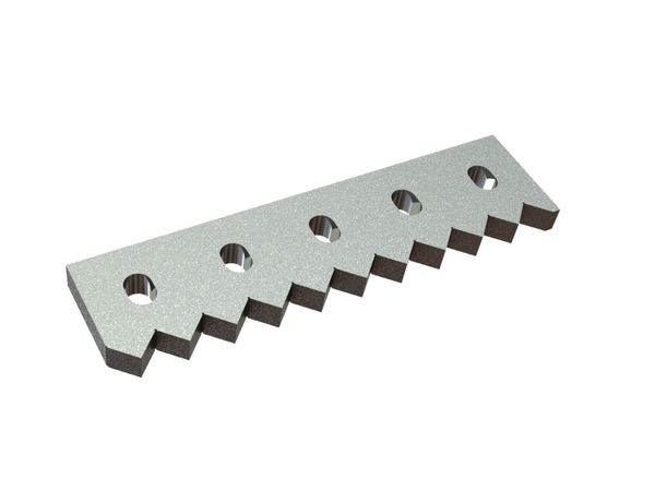 Counter knife right 460x116x28 Premium Line for Vecoplan LLC (Retech) 