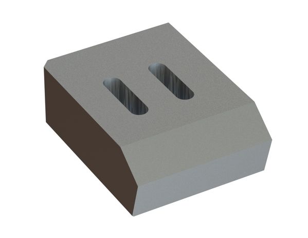 Counterholder for stator knife Right for Eldan SC 2118